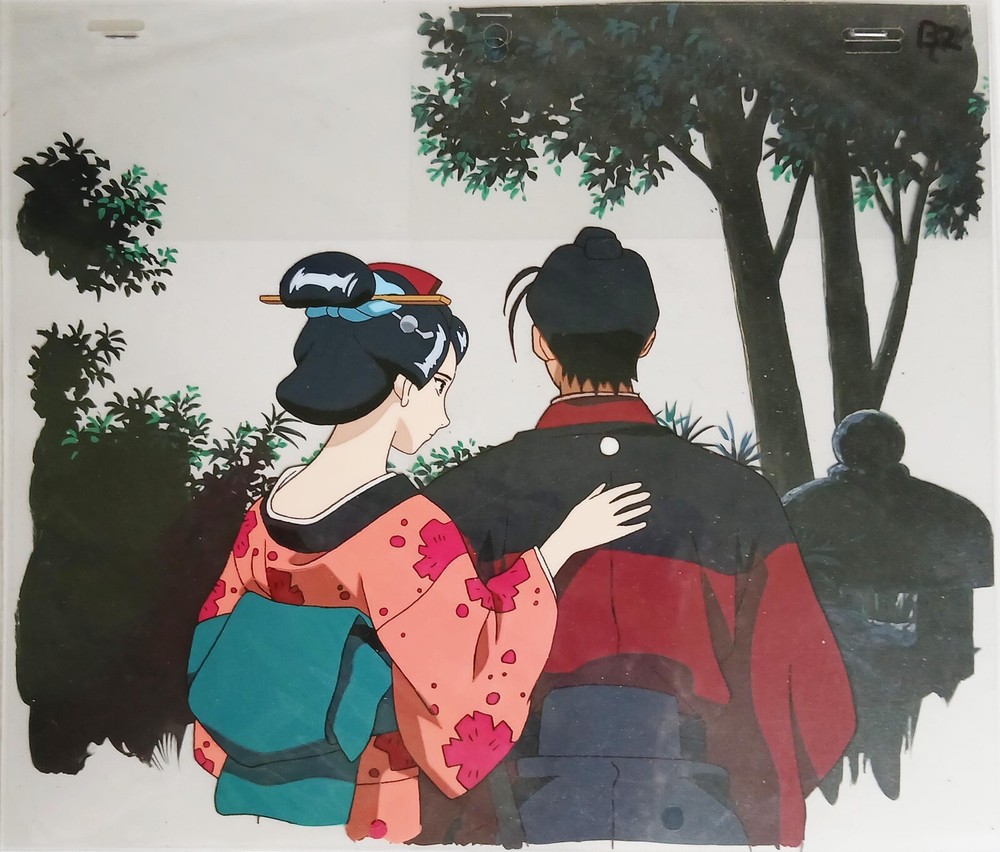 Original animation cel artwork