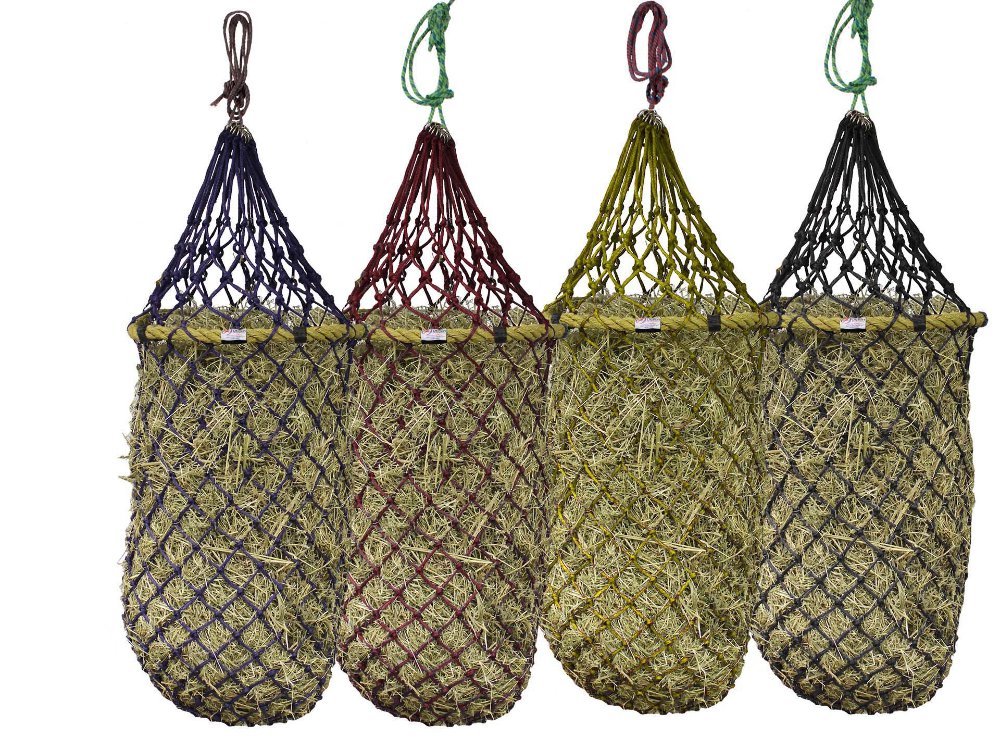 Derby Originals 48” Quik-Fil Slow Feed Hanging Hay Net for Horses