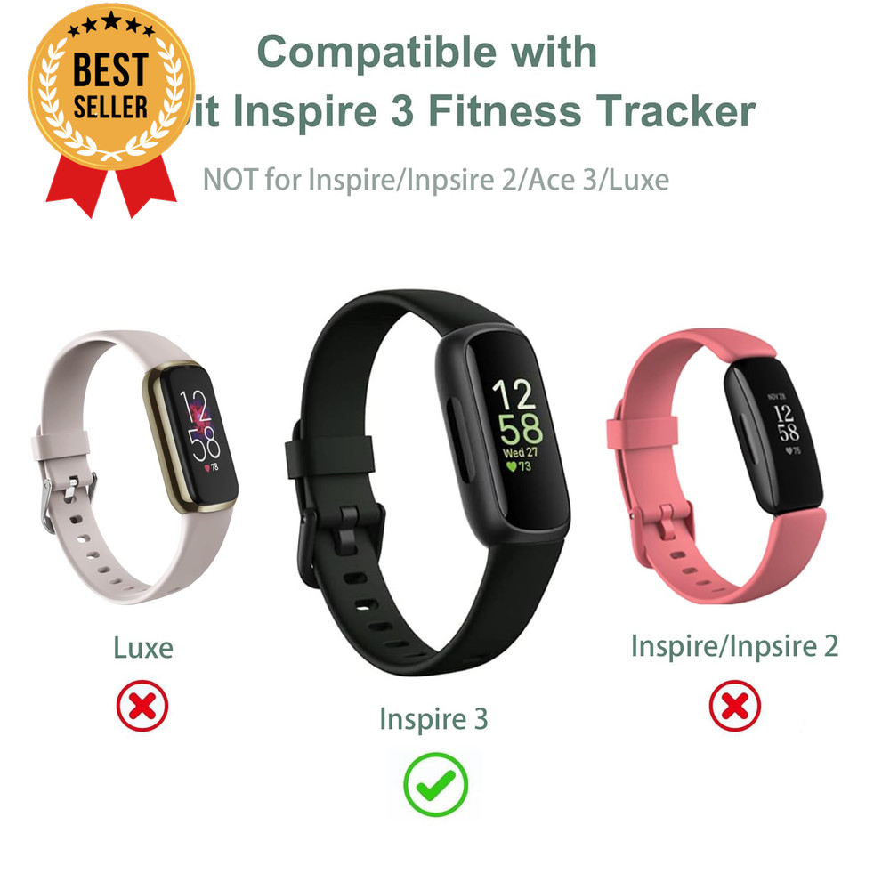 Charger Cable Replacement for Fitbit Inspire 3 (2 Pack/3.3Ft)