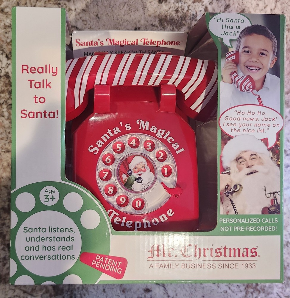 Mr Christmas Santa Magical Telephone