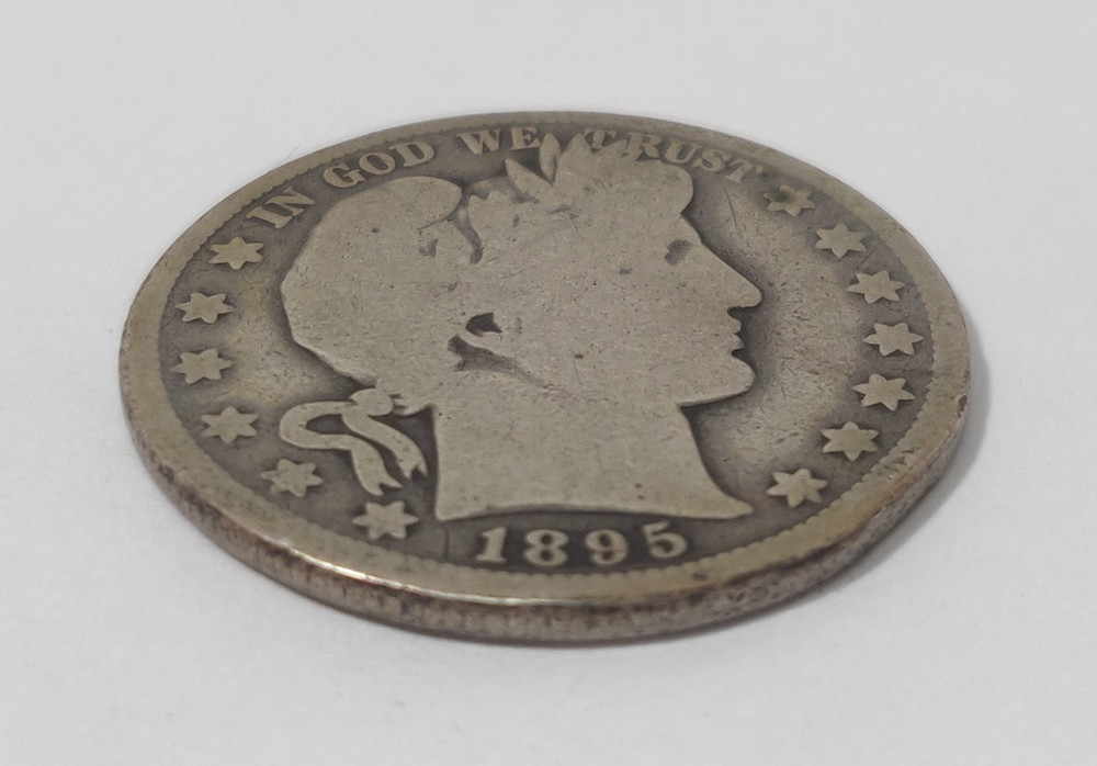 1895-O BARBER HALF DOLLAR