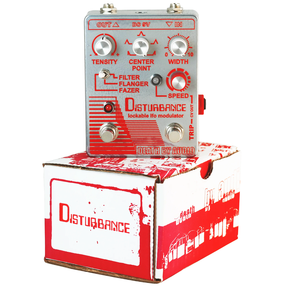 Death by Audio Disturbance Lockable LFO Modulator Filter / Flanger / Phaser Guit