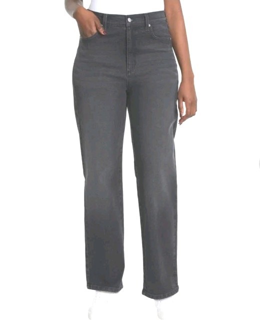 GLORIA VANDERBILT WOMEN'S RELAXED STRAIGHT JEAN HIGH RISE, AUTHENTIC DENIM.