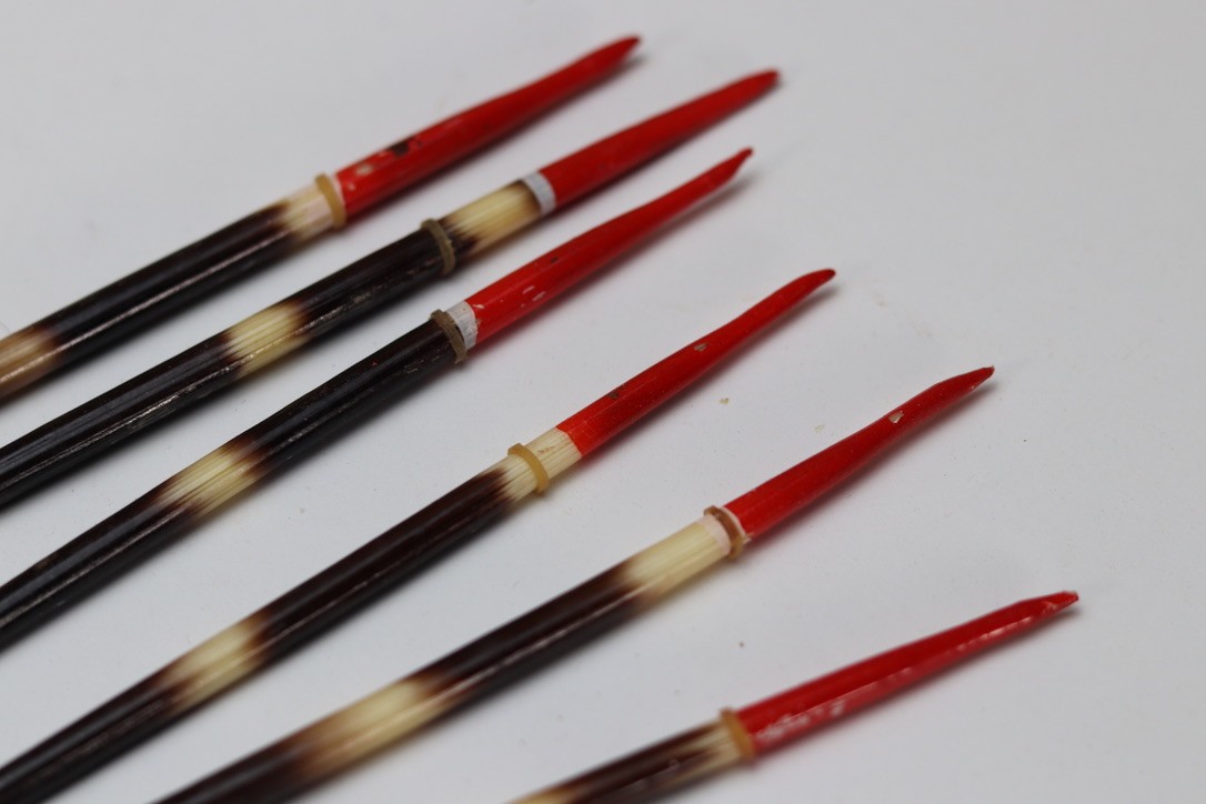 Balsa Wood Porcupine Style Fishing Quills floats 8" (inch), 6-Pack