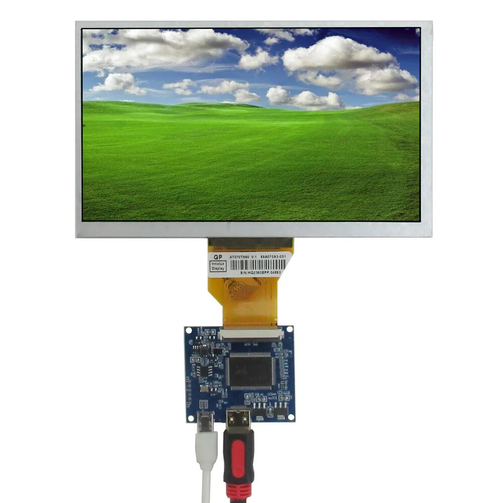 7 Inch AT070TN90 LCD Screen Display+Driver Control Board For Raspberry Banan