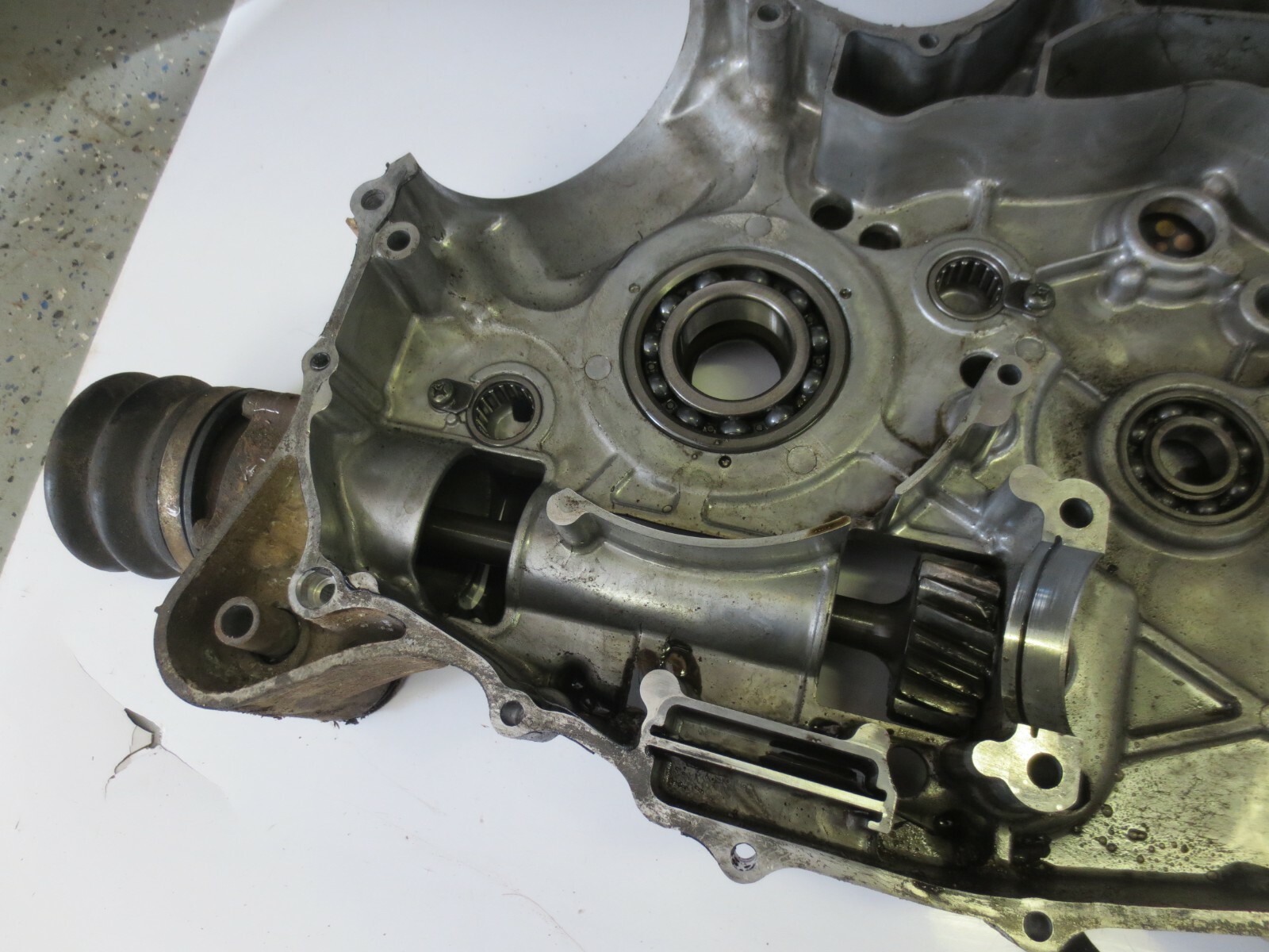 2007 Suzuki King Quad 700 4x4 ATV Used OEM Empty Engine Crankcase Crank Cases