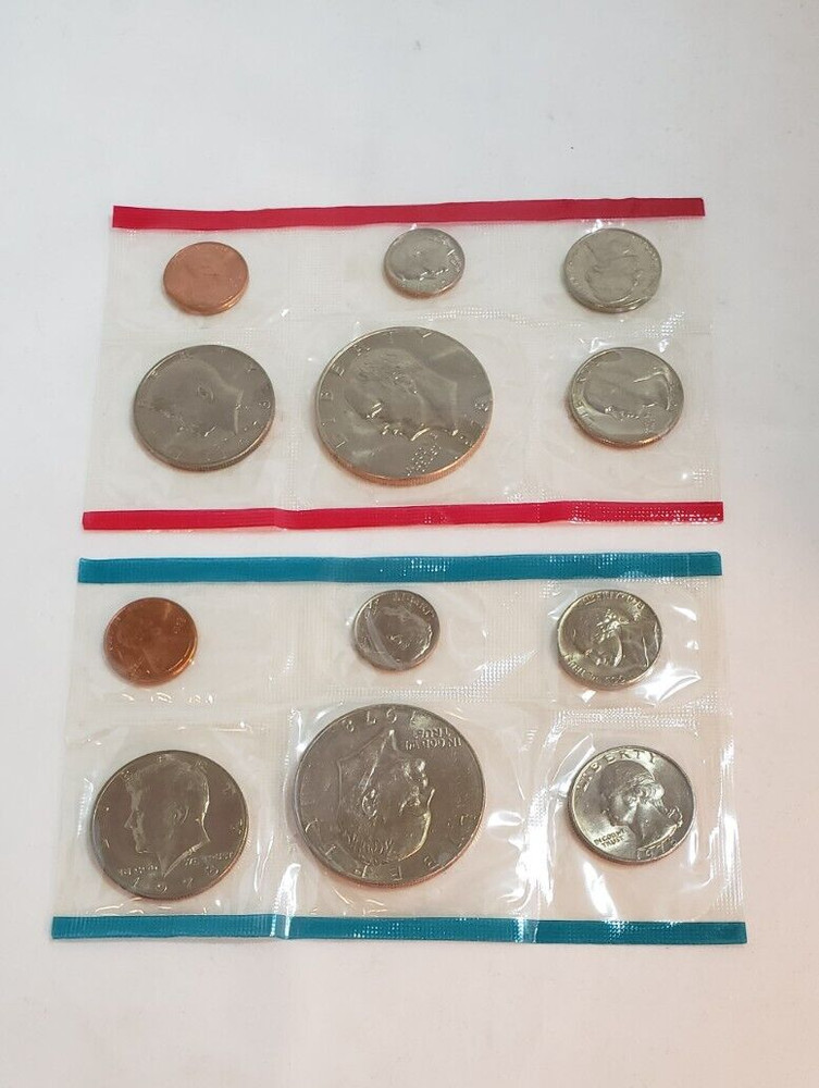 1978 U.S Mint Sets P and D Mints Uncirculated Sealed 4667
