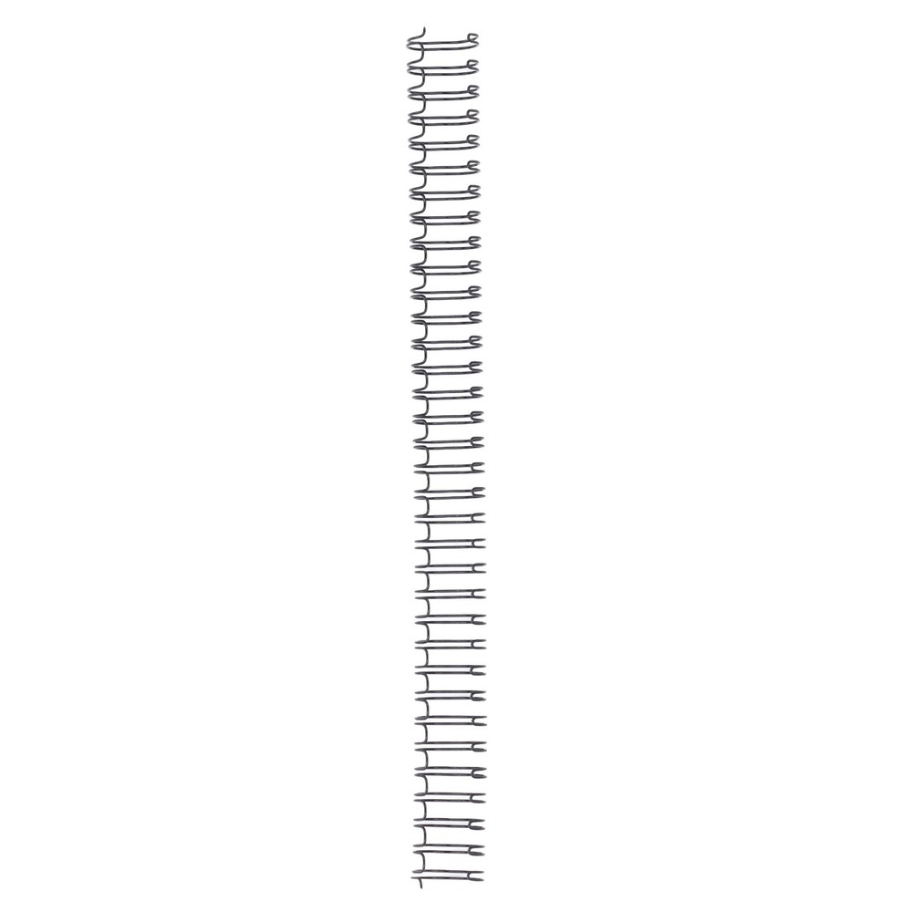 100x Double Loop Wire Binding Spines 9/16Inch 34Loop 3:1Pitch 120Sheet Capacity❀