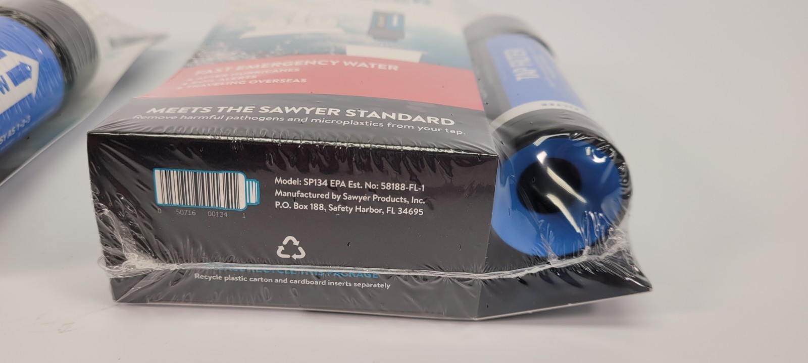 Sawyer Tap Filter Water Filtration System Fast Emergency Water SP134