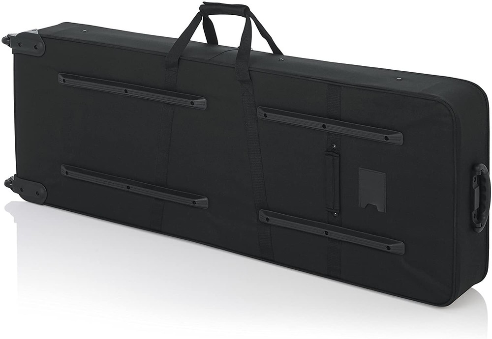 Gator Cases Lightweight 76-Note Keyboard Case with Pull Handle and Wheels