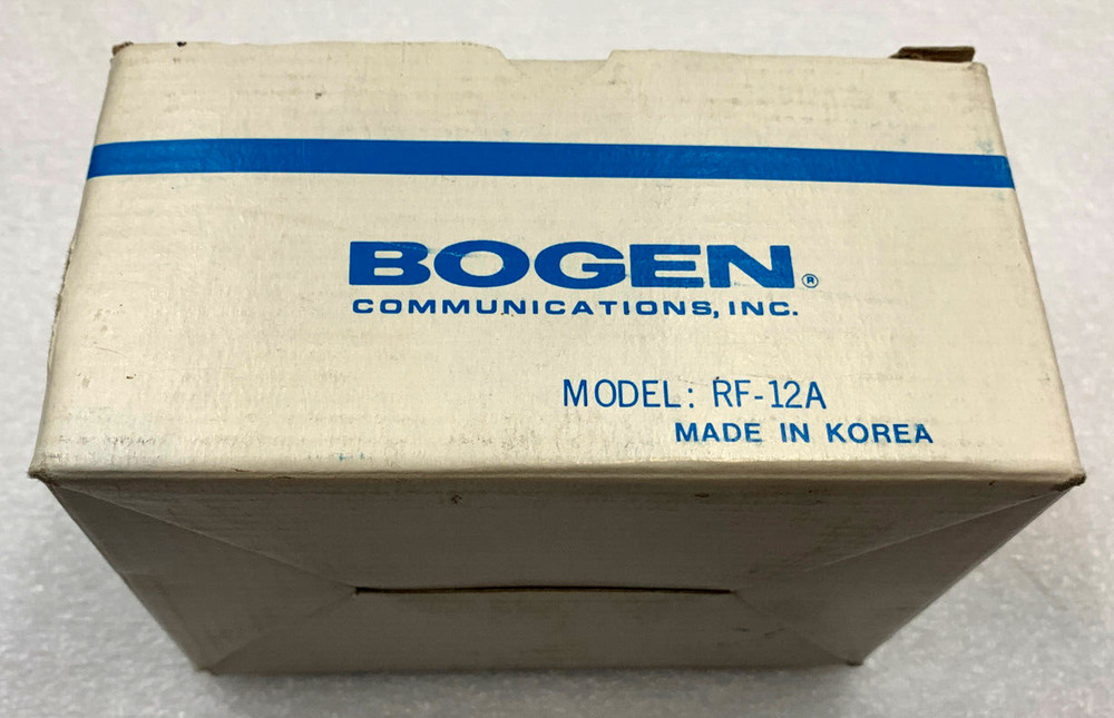 Bogen Model RF12A Power Supply