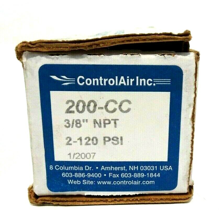 NEW CONTROLAIR 200-CC TYPE 200 RELAY 200CC