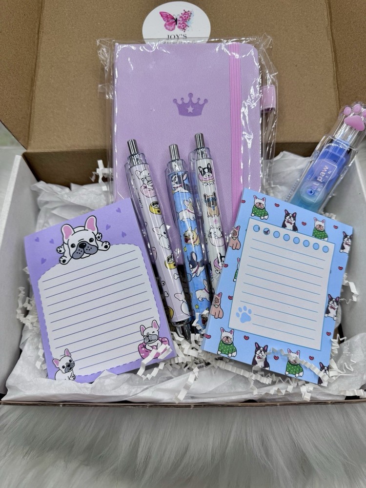 Dog theme Bookish Notebook Bundle with Dog theme pens