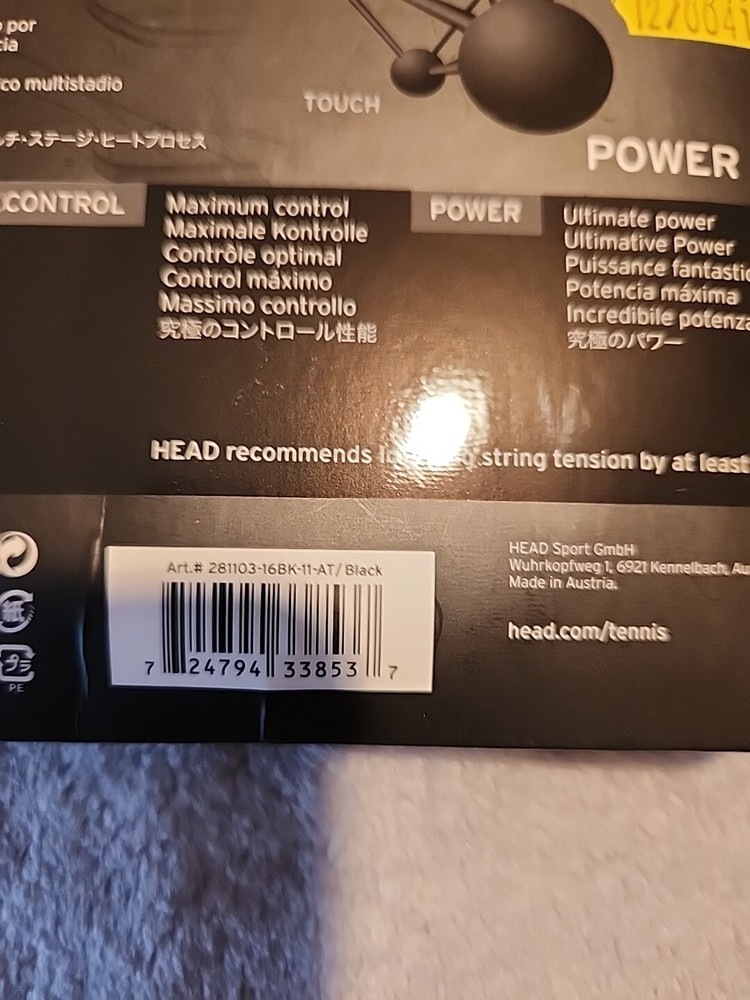 Head Hawk 16g Tennis String