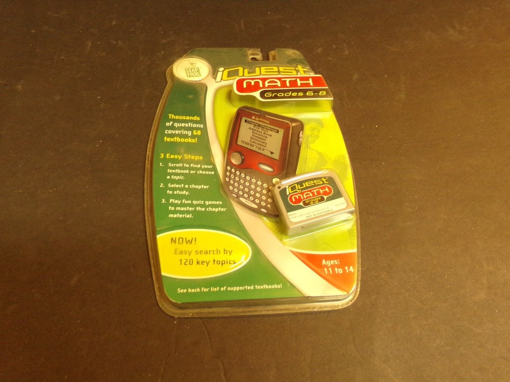 Leap Frog - iQUEST Grades 5 MATH Cartridge