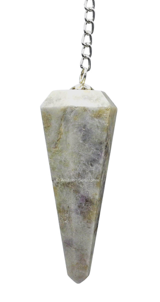 Hackmanite Dowsing Crystal Pendulum