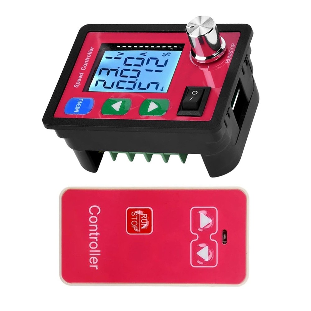 DC6-55V 15A PWM Wireless Remote Intelligent DC Brush Motor Speed Controller