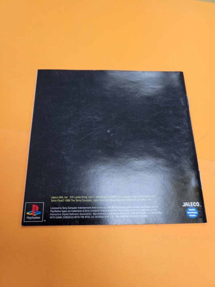 Tetris Plus (Greatest Hits) | PS1 | Manual Only