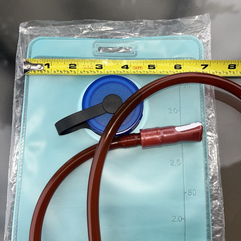 1 - 3 Litre Hydration Bladder, Large Opening Water Storage for Hydration Pack