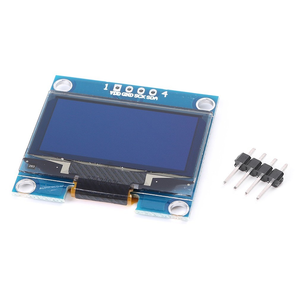 1.3" White OLED LCD 4PIN Display Module IIC I2C Interface 128x64 for d