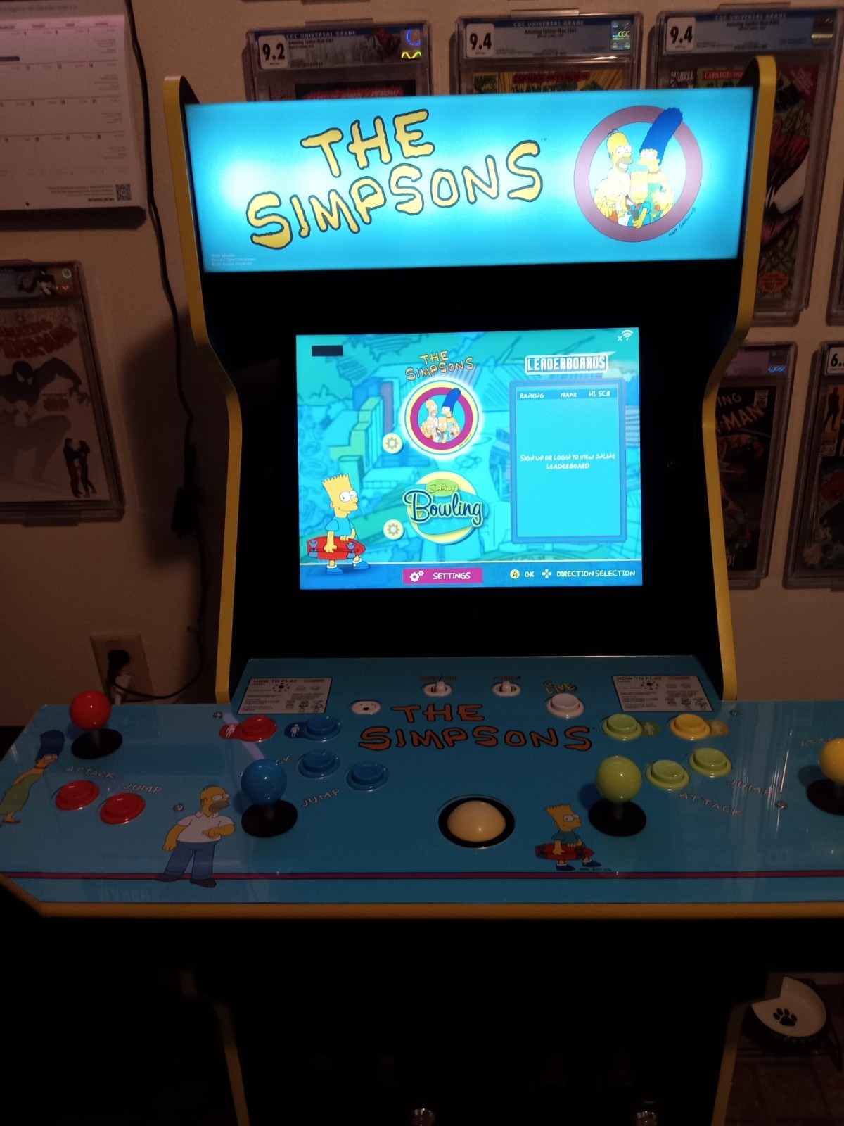 Arcade1up The Simpsons 4-Player Video Arcade Machine
