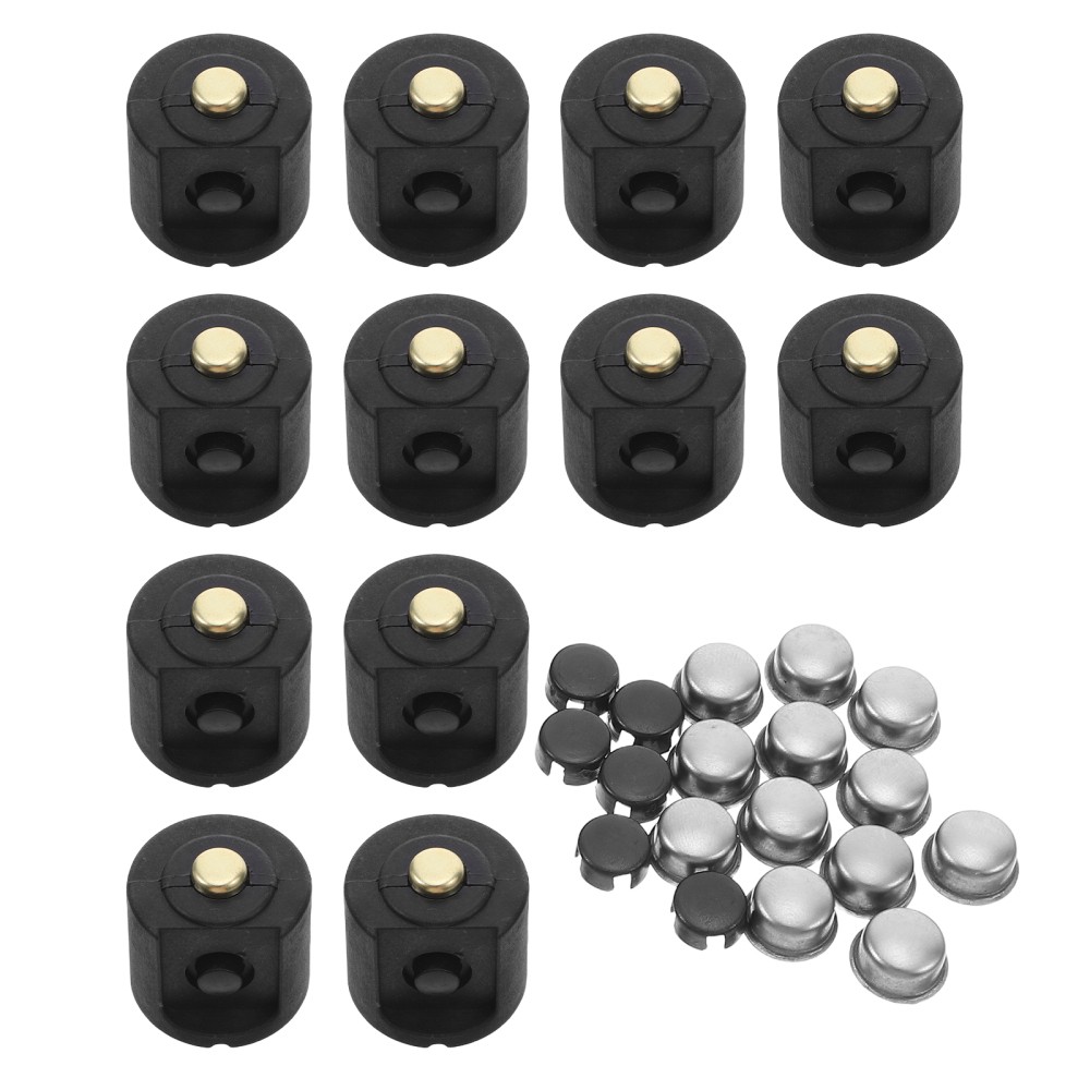 12 sets LED Flashlight Switch Cap Soft Boot Cover for Push Button Switch