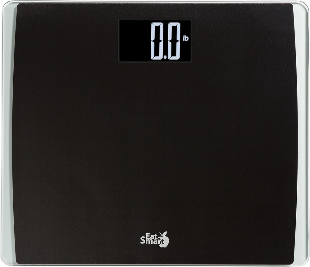 Precision Digital Bathroom Scale for Body Weight – Extra-Wide Platform, High-Vis