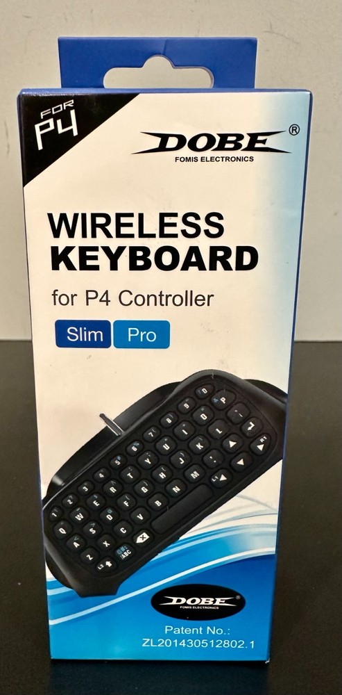Dobe Wireless Keyboard for P4 Controller Slim/Pro *NEW*