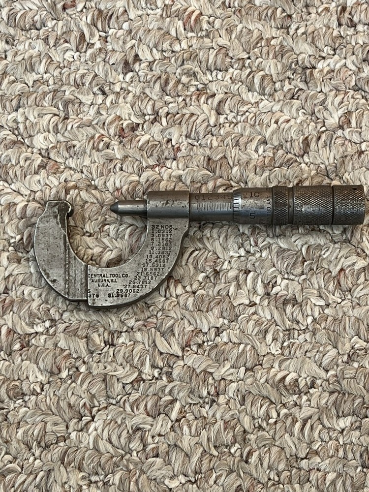 Central Tool Co. Micrometer