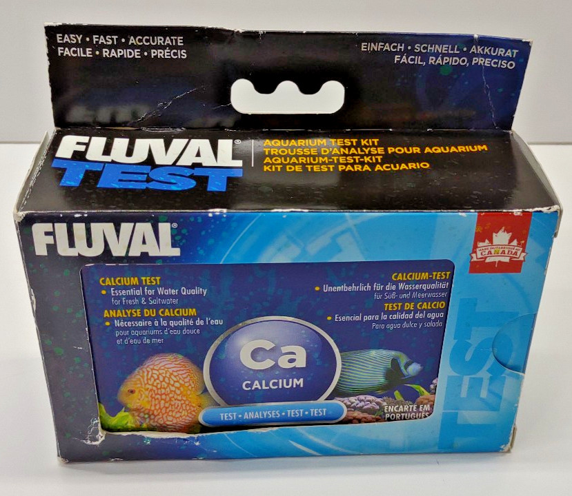 Fluval Aquarium Test Kit Calcium Expired