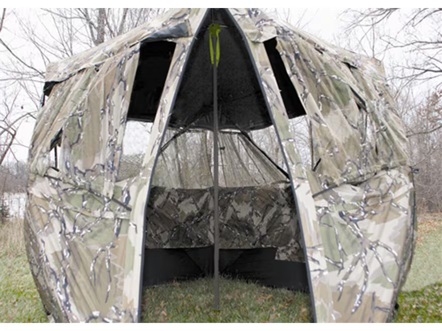 HME Ground Blind Support Post Steel Brown