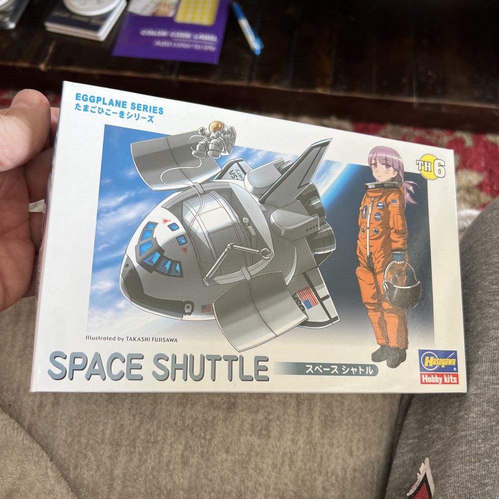 Hasegawa Eggplane Space Shuttle model kit