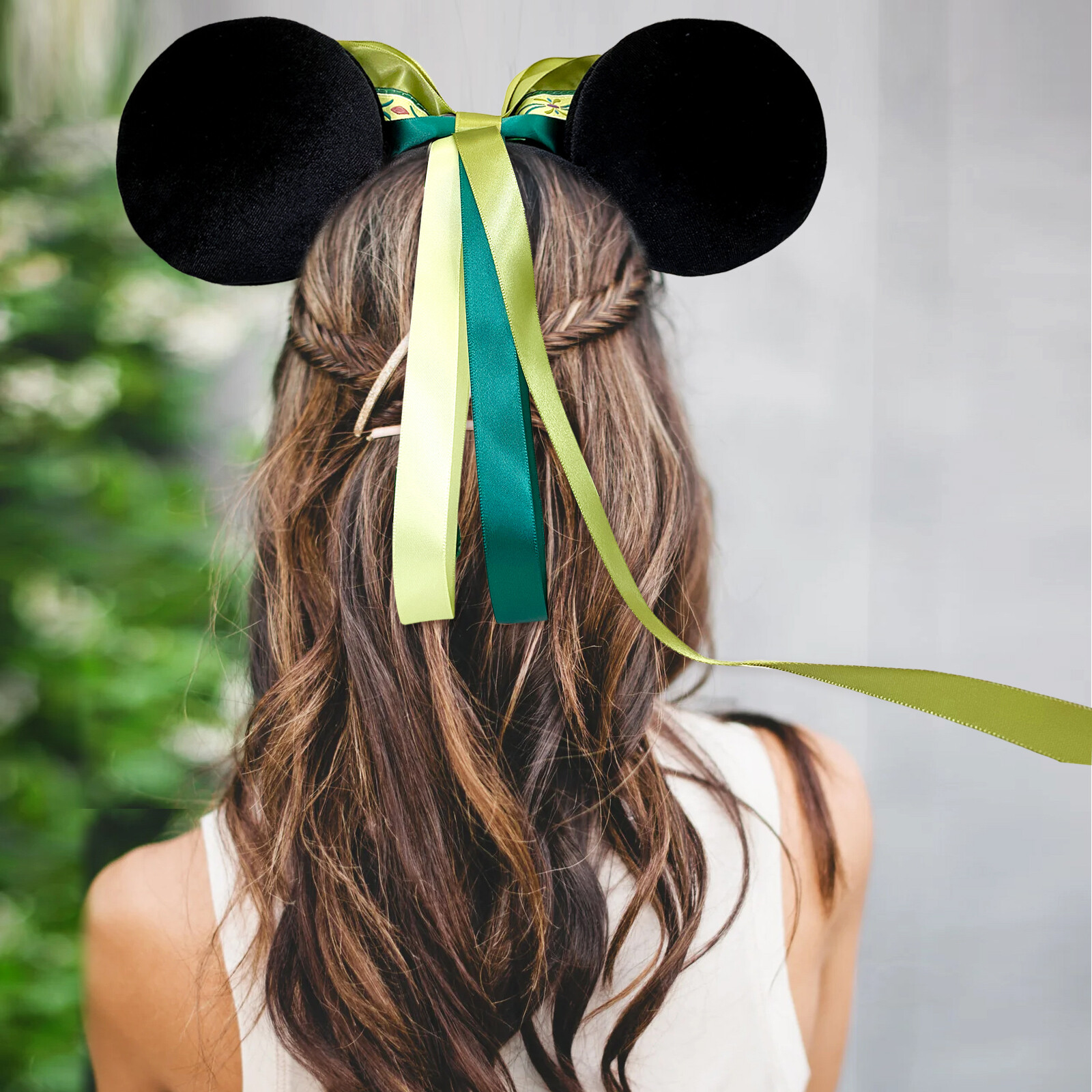 Disney- Resort Anna Princess Minnie Mouse Ears Frozen Fantasy Springs Headband