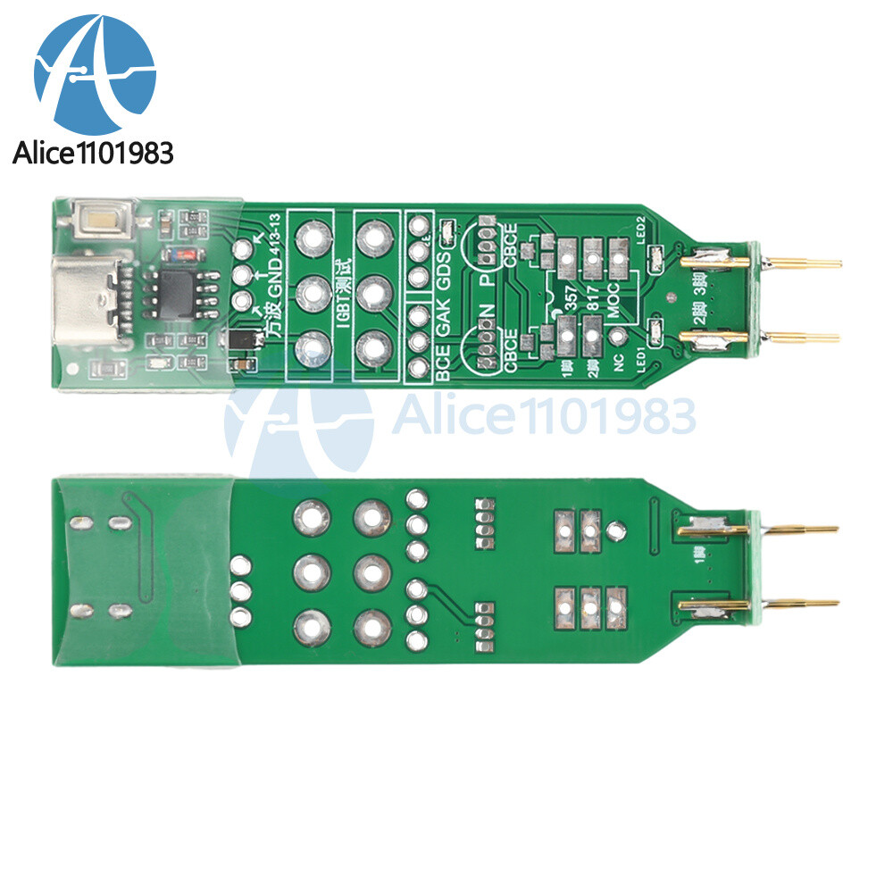 Multi-functional Light-emitting Electronic Tester Triode MOS IGBT Repair Tester