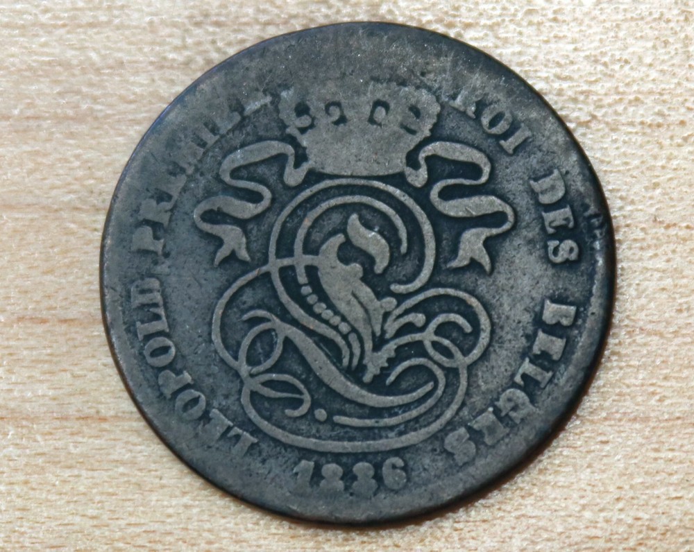 1836 Belgium 2 Centimes