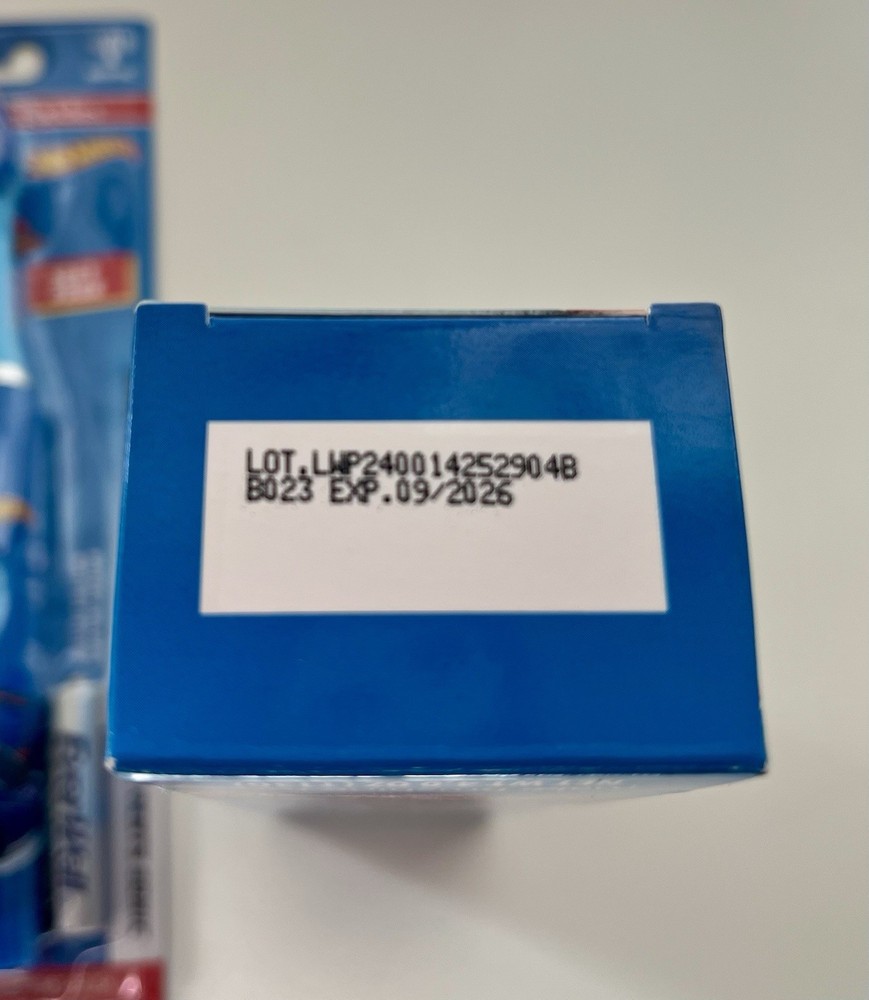 Hot Wheels • Sonic Toothbrush • Anticavity Toothpaste • Strawberry Flavored