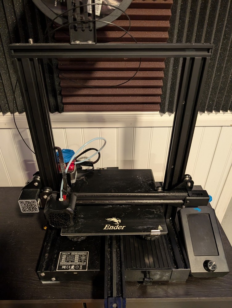 Ender 3 3D printer used + extras