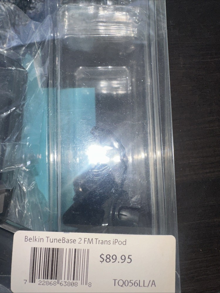 Belkin Tune Base 2 FM Trans iPod. Open Box. See Pics. Never Used