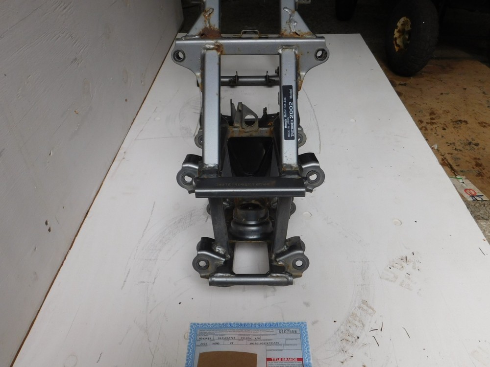 2002 Honda TRX 300 EX Frame with Document