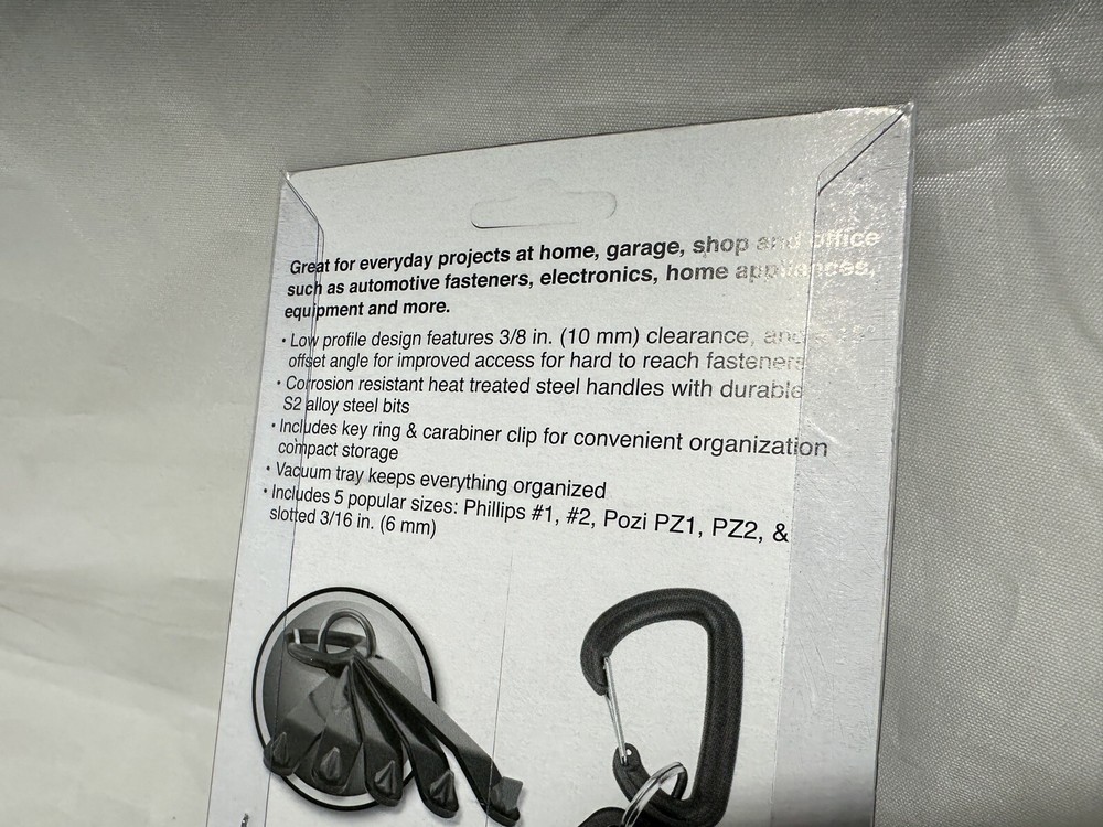 Performance Tool W30977 Low Profile Offset Screwdriver Set