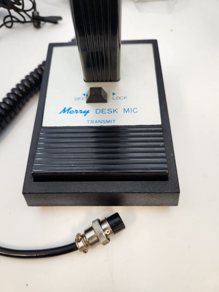 Merry Desk Mic Microphone 8 Pin Connector, Good Condition
