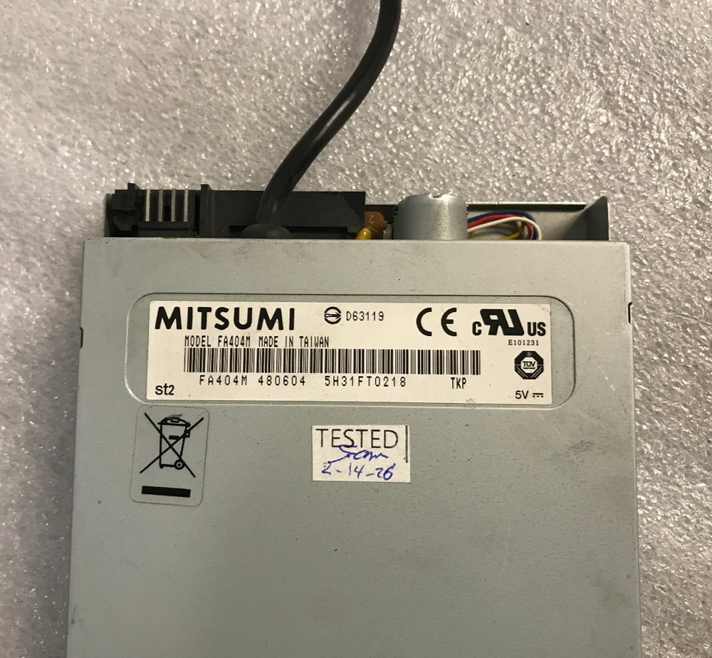 MITSUMI FA404M Internal Floppy 3.5'' Disk Drive
