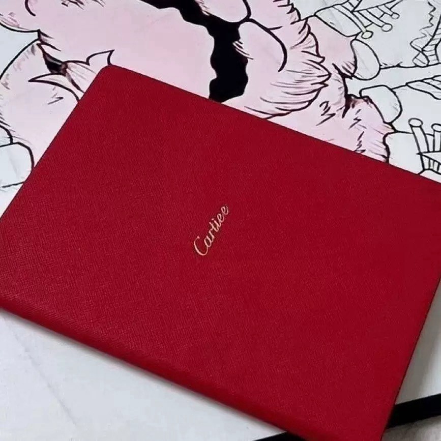 Cartier Classic Red Diary Notebook