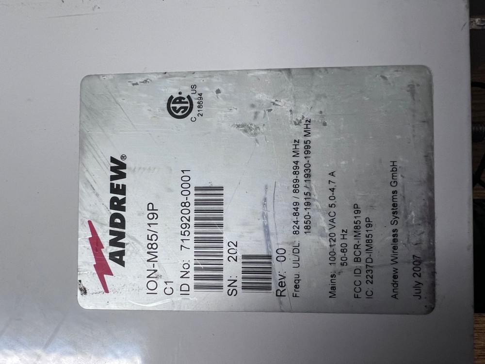 Commscope ION-M85P/19P Remote Optical Unit - 16622