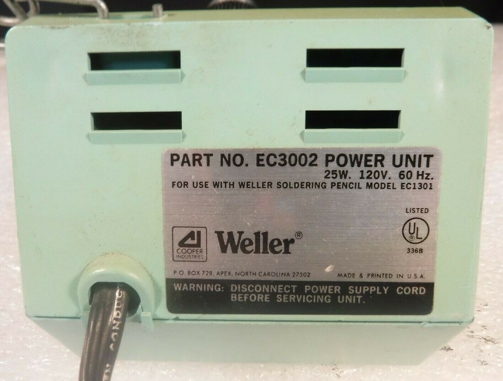 Weller Electronic Soldering Station EC3000