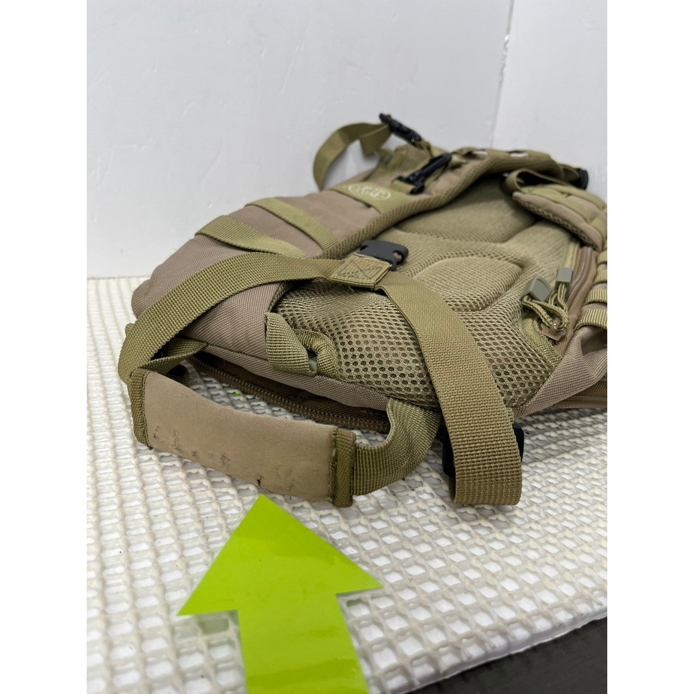 Smith & Wesson Tactical Sling Bag Tan MOLLE Range Backpack Single Strap