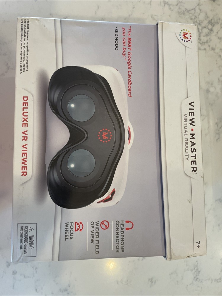 Mattel View Master Deluxe Virtual Reality VR Smartphone Viewer DTH61 Starter Set