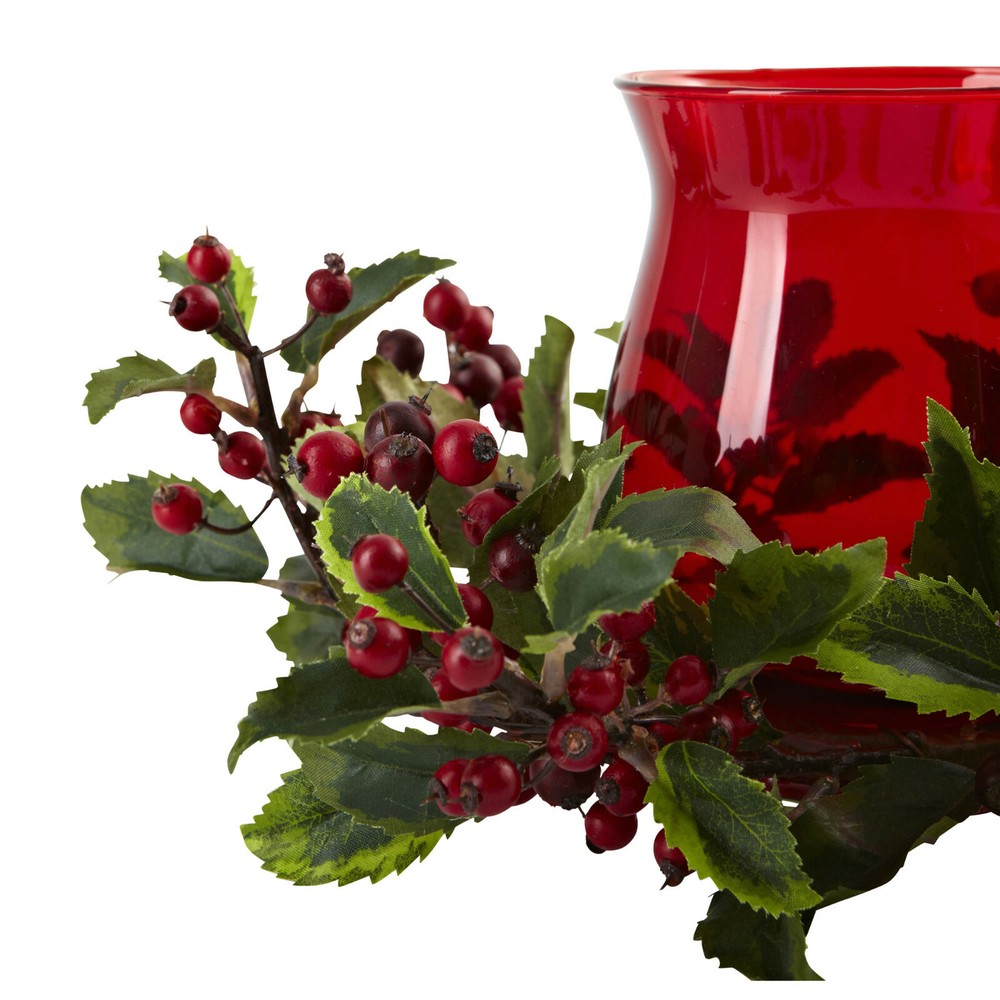 Holly Berry Candleabrum