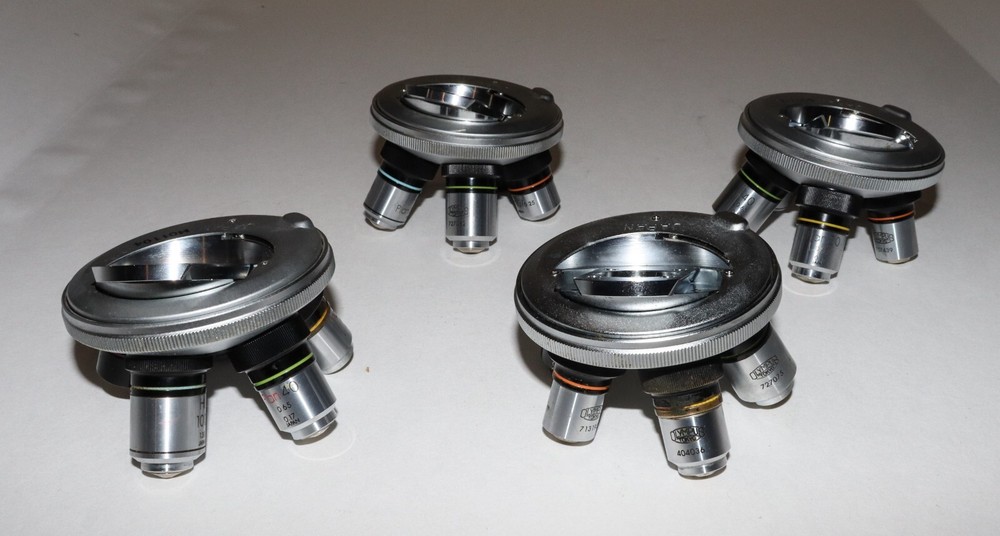 Olympus BH Series Microscope Quintuple Nosepiece & Objectives