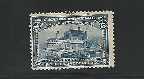 Canada, Postage Stamp, #99 Used, 1908, JFZ